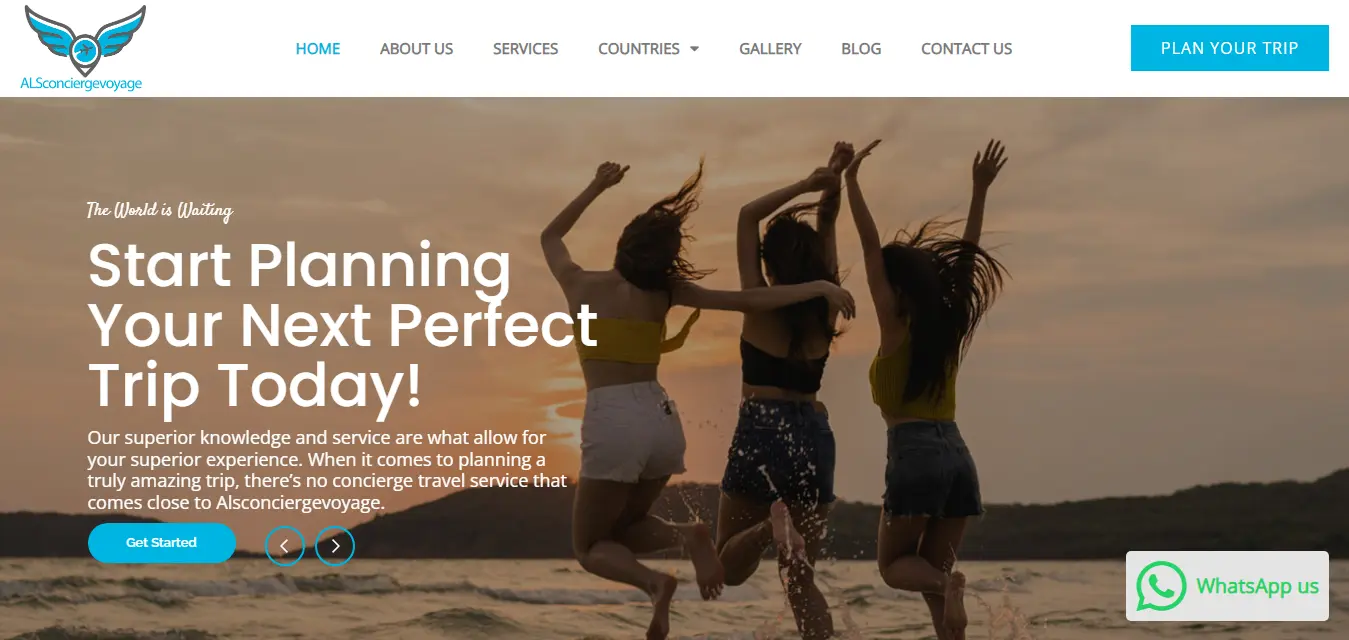 SaaS Landing screenshot