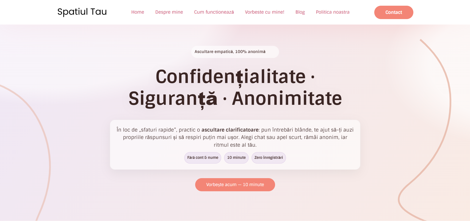 SaaS Landing screenshot