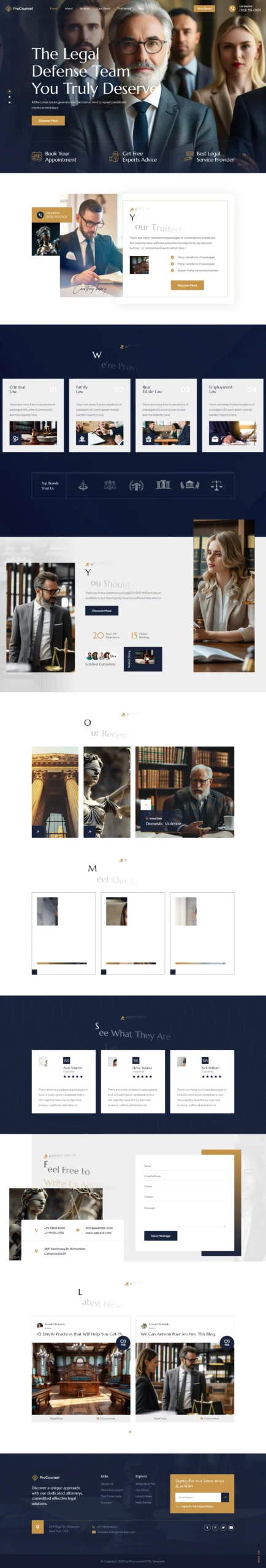 Law Firm Website