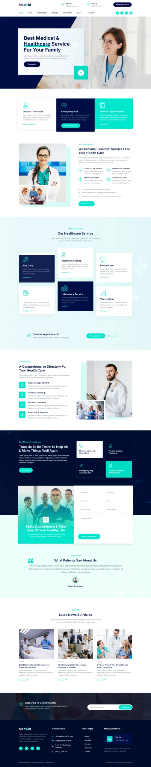 Medical Clinic Website